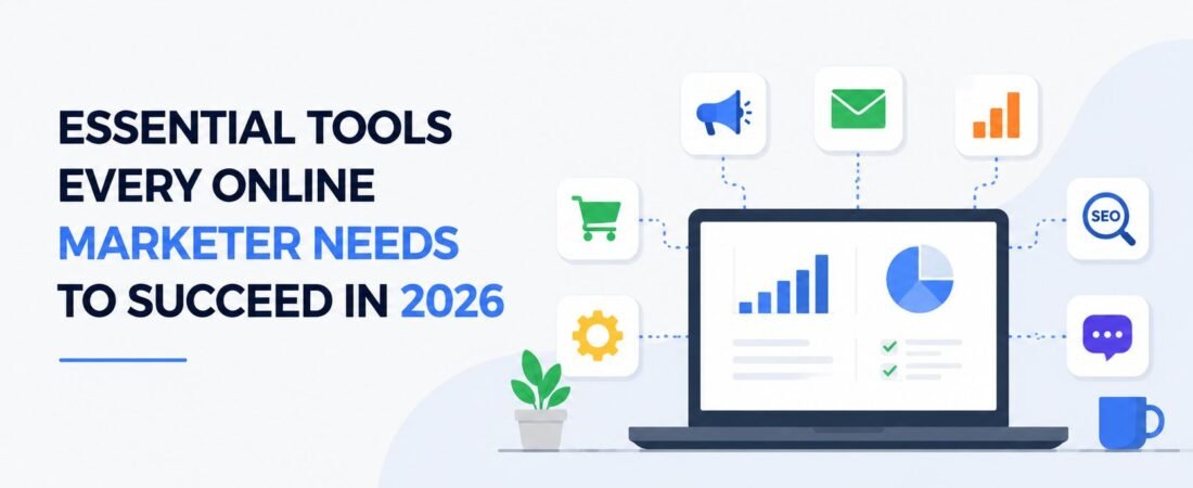 Essential Tools Every Online Marketer Needs to Succeed in 2026
